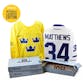 2018/19 Hit Parade Autographed OFFICIALLY LICENSED Hockey Jersey Hobby Box - Series 3 - McDavid & Matthews!!!