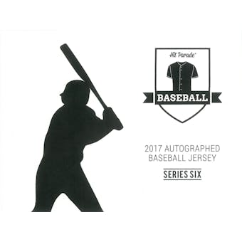 2017 Hit Parade Autographed Baseball Jersey Hobby Box- Series 6 - Nolan Ryan & Clayton Kershaw!!!!