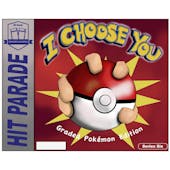 2021 Hit Parade Pokemon "I Choose You" Series 6 Hobby 10-Box Case