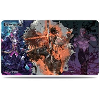 CLOSEOUT - ULTRA PRO SHADOW, SEVEN KINGS FORCE OF WILL PLAYMAT - 12 COUNT CASE