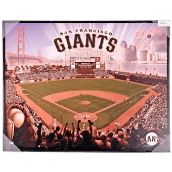 San Francisco Giants Artissimo Glory AT&T Park Stadium 22x28 Canvas