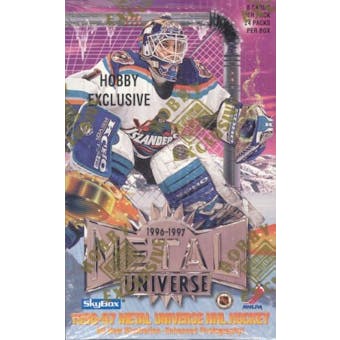 1996/97 Fleer Metal Universe Hockey Hobby Box