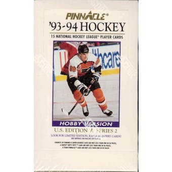 1993/94 Pinnacle Series 2 Hockey Hobby Box