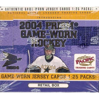 2003/04 Pacific Prism Game Used Hockey 24 Pack Box