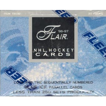 1996/97 Fleer Flair Hockey Hobby Box