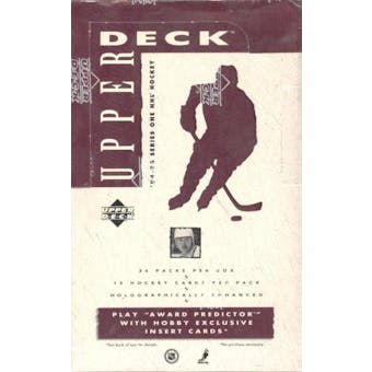 1994/95 Upper Deck Series 1 Hockey Hobby Box