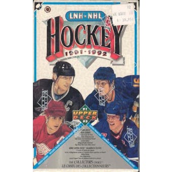 1991/92 Upper Deck French Hi # Hockey Hobby Box