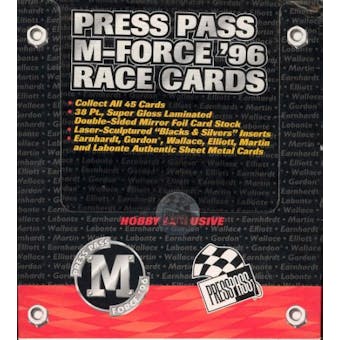 1996 Press Pass M-Force Racing Box