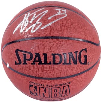 Shaquille O'Neal Autographed Los Angeles Lakers Spalding Basketball (JSA & Schwartz)