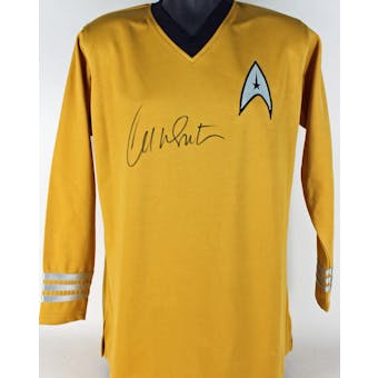 William Shatner Autographed Captain Kirk Star Trek Uniform (Beckett Authenticated)