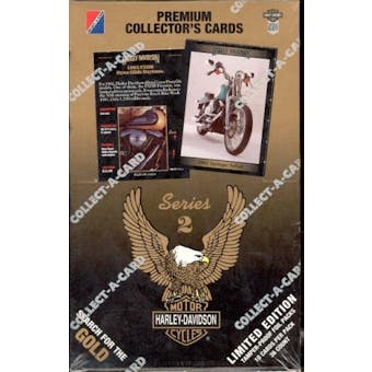 Harley Davidson Series 2 Hobby Box (1992 Collect-A-Card)