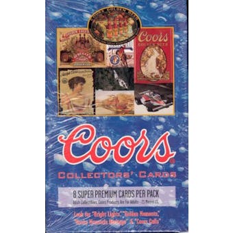 Coors Collectors' Cards Wax Box (1995 Coors Brewing)