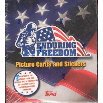 Enduring Freedom Wax Box (2001 Topps)
