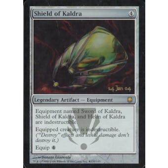 Magic the Gathering Darksteel Single Shield of Kaldra Foil (Prerelease)
