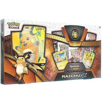 Pokemon Shining Legends Raichu GX Collection Box