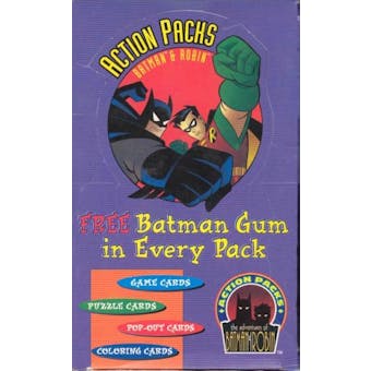 Batman and Robin Action Packs Hobby Box (1996 Skybox)