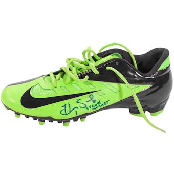 Hope Solo Autographed Team USA Olympic Nike Cleat w/"2X Gold Medalist" Inscript. (JSA)