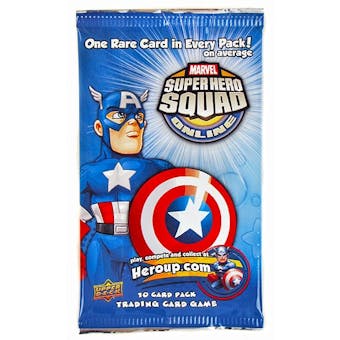 Marvel Super Hero Squad Trading Card Game Foundation Booster Pack