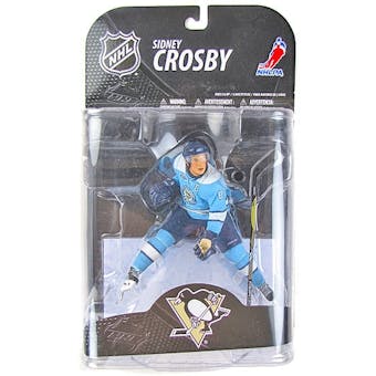 Sidney Crosby Pittsburgh Penguins NHL McFarlane Series 21 Figure (Light Blue Jersey)