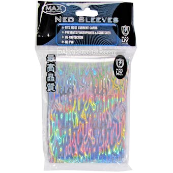 Neo Silver Wave Deck Protectors (50 count pack) - Regular Price $4.99 !!!