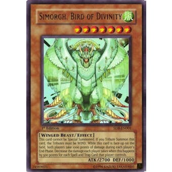 Yu-Gi-Oh SD Lord of the Deep Single Simorgh, Bird of Divinity Ultra Rare