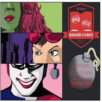 2021 Hit Parade Gotham City Sirens Graded Comic Ed 1-Box Ser 1- DACW Live 5 Spot Break #4