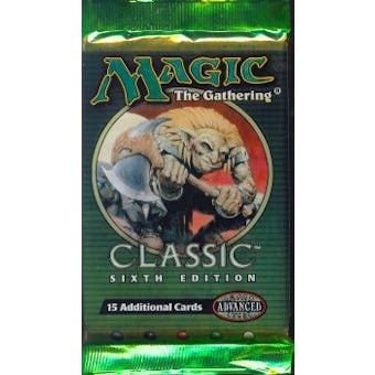 Magic the Gathering 6th Edition Booster Pack