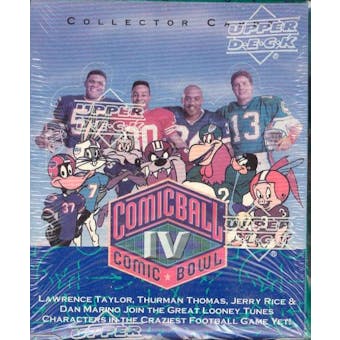 1992 Upper Deck Comic Ball Series 4 Football Hobby Box