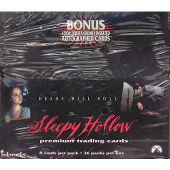 Sleepy Hollow Hobby Box (1999 Inkworks)