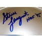 Steve Largent Autographed Seattle Seahawks Football Mini Helmet