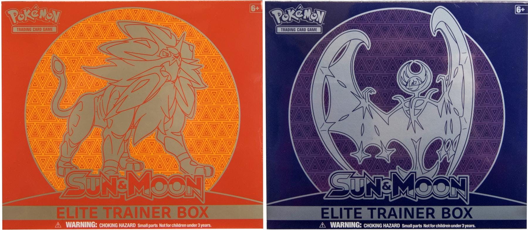Pokémon Box Solgaleo GX Coleção Alola - supe