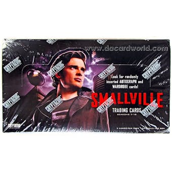 Smallville Seasons 7-10 Trading Cards Box (Cryptozoic 2012)