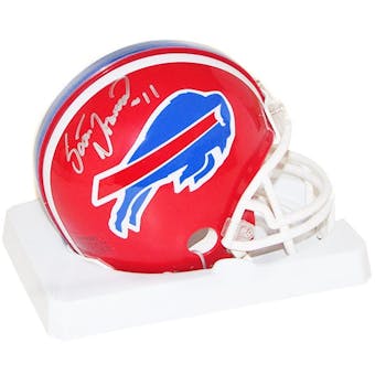 Scott Norwood Autographed Buffalo Bills Mini Football Helmet
