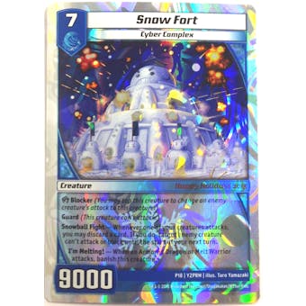 Kaijudo Promotional Single Snow Fort - HOLIDAY FOIL