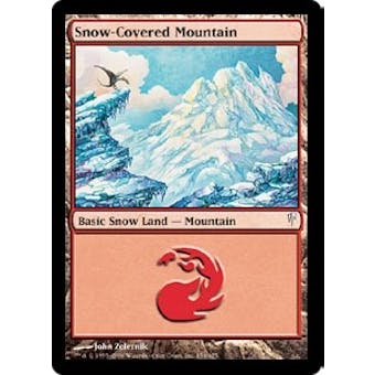 Magic the Gathering Coldsnap Single Snow-Covered Mountain - NEAR MINT (NM)