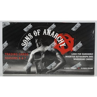 Sons of Anarchy Seasons 6-7 Trading Cards Box (Cryptozoic 2016)