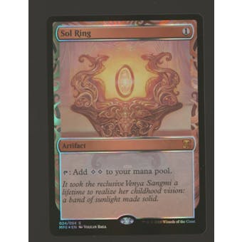 Magic the Gathering Kaladesh Inventions Sol Ring FOIL NEAR MINT (NM) *638