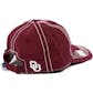 Oklahoma Sooners Top Of The World Patchwork Maroon Adjustable Hat (Adult One Size)