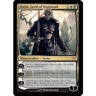 Magic the Gathering Dark Ascension Single Sorin, Lord of Innistrad Foil
