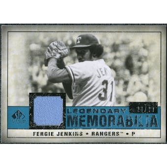 2008 Upper Deck SP Legendary Cuts Legendary Memorabilia Blue #FJ Fergie Jenkins /99