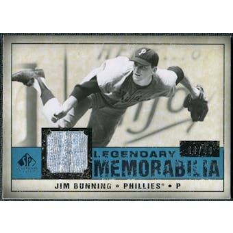 2008 Upper Deck SP Legendary Cuts Legendary Memorabilia Blue #JB Jim Bunning /99
