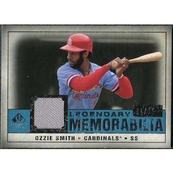 2008 Upper Deck SP Legendary Cuts Legendary Memorabilia Blue #OS2 Ozzie Smith /99