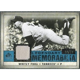 2008 Upper Deck SP Legendary Cuts Legendary Memorabilia Blue #WF Whitey Ford /99