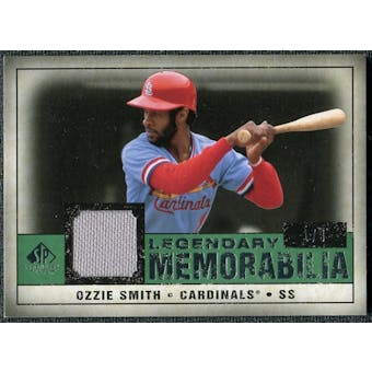 2008 Upper Deck SP Legendary Cuts Legendary Memorabilia Dark Green #OS2 Ozzie Smith /3