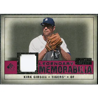 2008 Upper Deck SP Legendary Cuts Legendary Memorabilia Red #GI Kirk Gibson /20