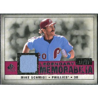 2008 Upper Deck SP Legendary Cuts Legendary Memorabilia Red #MS2 Mike Schmidt /35