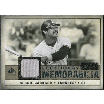 2008 Upper Deck SP Legendary Cuts Legendary Memorabilia Taupe #RJ Reggie Jackson /10