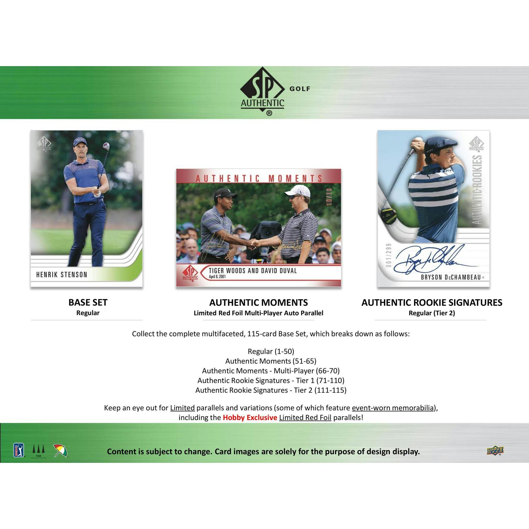 21 Upper Deck Sp Authentic Golf Hobby Box Presell Da Card World 21 Upper Deck Sp Authentic Golf Hobby Box Presell Da Card World