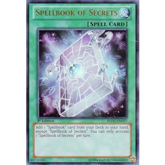 Yu-Gi-Oh Return of the Duelist Single Spellbook of Secrets Ultra Rare - NEAR MINT (NM)