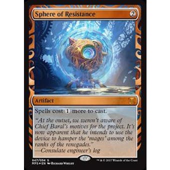 Magic the Gathering Kaladesh Inventions Single Sphere of Resistance FOIL - NEAR MINT (NM)
